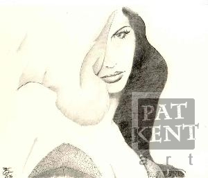 Black Satin Dancer by Pat Kent