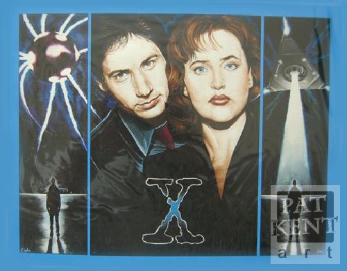 Mulder and Scully by Rob Larson