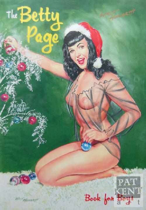 Betty Page book for boys - Walt Howarth