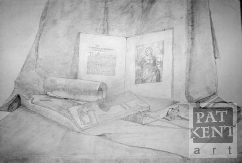 St Catherine still life by Pat Kent